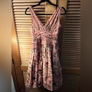 TERI JON Rickie Freeman Fit & Flare A-Line 3D Embellished Peddles Party Dress 4